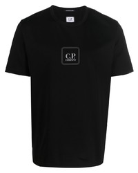 C.P. Company Logo Print Short Sleeved T Shirt