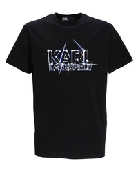 Karl Lagerfeld Logo Print Short Sleeved T Shirt