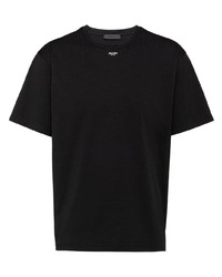 Prada Logo Print Short Sleeved T Shirt