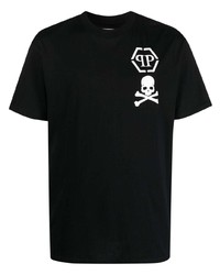 Philipp Plein Logo Print Short Sleeved T Shirt