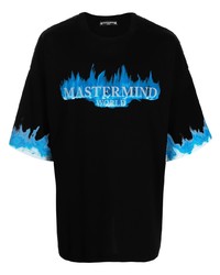Mastermind World Logo Print Skull Crossbones T Shirt