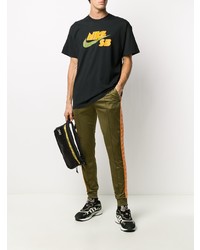 Nike Logo Print T Shirt