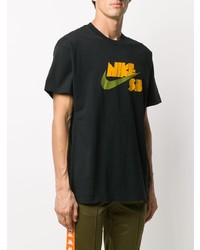 Nike Logo Print T Shirt