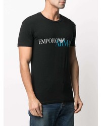 Emporio Armani Logo Print T Shirt