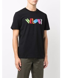 Helmut Lang Logo Print T Shirt