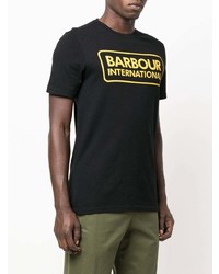 Barbour International Logo Print T Shirt