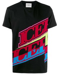 Iceberg Logo Print T Shirt