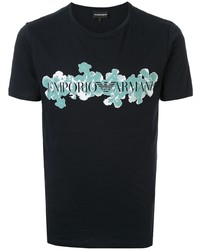 Emporio Armani Logo Print T Shirt