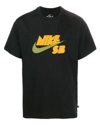 Nike Logo Print T Shirt