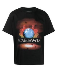 Misbhv Logo Print T Shirt