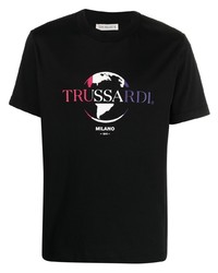 Trussardi Logo Print T Shirt