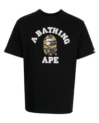 A Bathing Ape Logo Print T Shirt