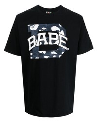 A Bathing Ape Logo Print T Shirt