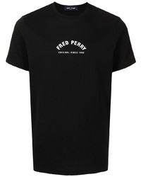 Fred Perry Logo Print T Shirt