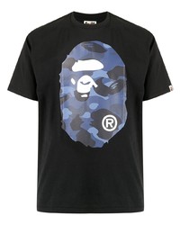 A Bathing Ape Logo Print T Shirt