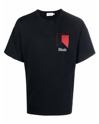 Rhude Logo Print T Shirt