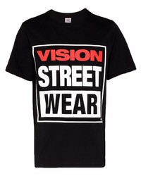 Vision Street Wear Logo Print T Shirt