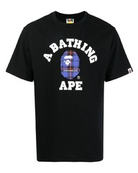 A Bathing Ape Logo Print T Shirt