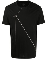 Armani Exchange Logo Print T Shirt