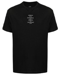 Armani Exchange Logo Print T Shirt