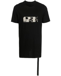 Rick Owens DRKSHDW Logo Print T Shirt