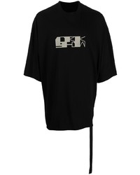 Rick Owens DRKSHDW Logo Print T Shirt