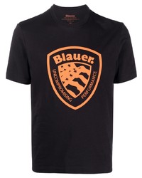Blauer Logo Print T Shirt