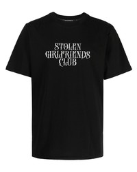 Stolen Girlfriends Club Logo Print T Shirt
