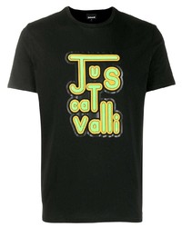 Just Cavalli Logo Printed T Shirt