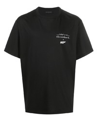 Throwback. Logo Printed T Shirt