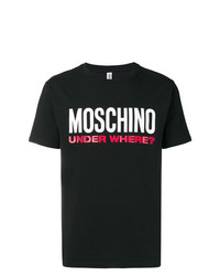 Moschino Logo Slogan T Shirt