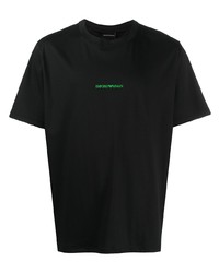 Emporio Armani Logo Stamp T Shirt