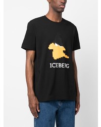 Iceberg Looney Tunes Logo Print T Shirt