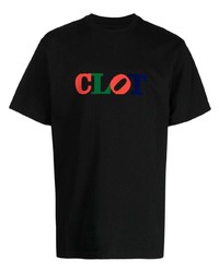 Clot Love Logo Print Cotton T Shirt
