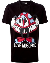 Love Moschino Mushroom Print T Shirt