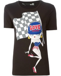 Love Moschino Printed T Shirt