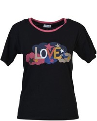 Saint Laurent Love Print T Shirt