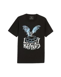 Cult of Individuality Lucky Bat Cotton Graphic Tee In Black At Nordstrom