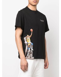 Throwback. Magic Nba Graphic Print T Shirt