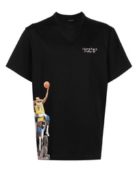 Throwback. Magic Nba Graphic Print T Shirt