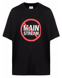 Vetements Mainstream Block Printed T Shirt
