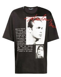 Dolce & Gabbana Marlon Brand Print T Shirt