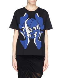 Alexander McQueen Matisse Skull Print T Shirt