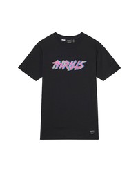Wesc Max Thrills Cotton Graphic Tee In Black At Nordstrom