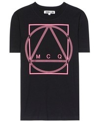 McQ by Alexander McQueen Mcq Alexander Mcqueen Printed Cotton T Shirt