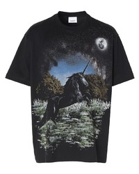 Burberry Meadow Print Oversized T Shirt
