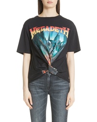 R13 Megadeth Fatalbot Twisted Tee