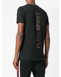 Plein Sport Metallic Logo T Shirt