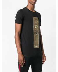 Plein Sport Metallic Logo T Shirt