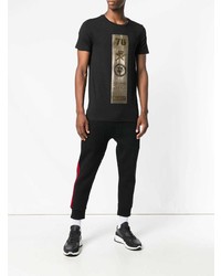 Plein Sport Metallic Logo T Shirt